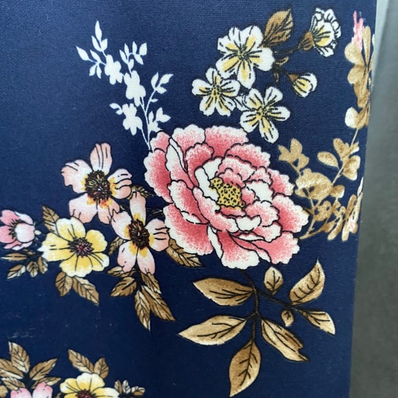 BlueFloral  Minidress - Picture 3 of 4